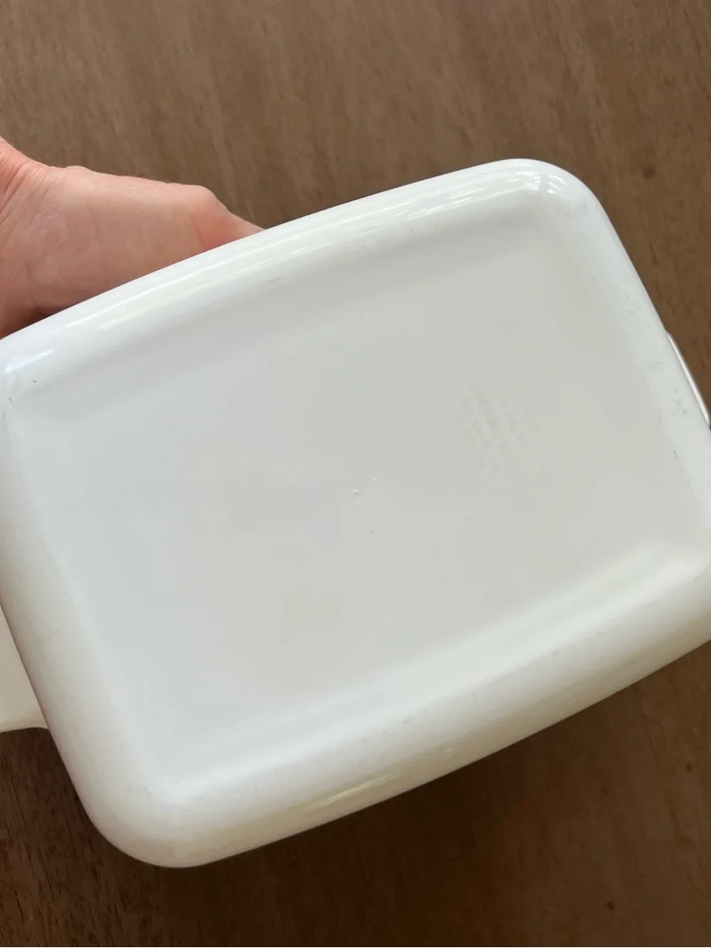 Vintage Corning Ware P-4-B  7”x5 1/2”x3” - Le Persil La Sauge 1970'S